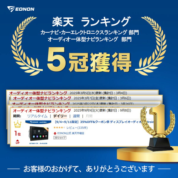 【9/25〆】商品限定クーポンあり ディスプレイオーディオ android13 10.1インチ QCM6125 6GB+64GB カーオーディオ 2din bluetooth carplay android auto ミラーリング HDMI アンドロイドナビ 車 バックカメラ接続 ワイドFM/FM/AM カーナビ ステアリング(GA2198J)