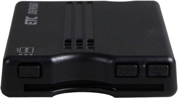 DENSO デンソー ETC車載器 DIU-9500 新セキュリティ対応 音声タイプETC DC12V専用 アンテナ分離型 クリーニングカード使用通知機能付き LED内蔵小型アンテナ 利用履歴確認 有効期限通知機能