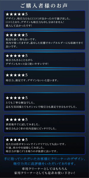 \マラソン限定P5倍/【楽天No.1獲得】 車 掃除機 車用掃除機 車用 カークリーナー ハンディクリーナー コードレスクリーナー 車載用 コードレス 強力 強力吸引 お洒落 おしゃれ プレゼント 640g 小石 砂利 髪の毛 10000pa USB充電 HandyBio