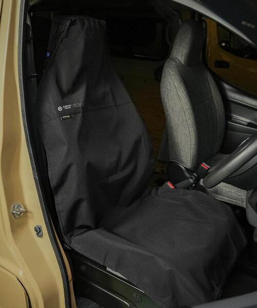 【公式】防水シートカバー コーデュラ特注生地 かけるだけ フロント 簡単装着 収納袋付 カー用品 汎用 耐久 撥水 防汚 PVC加工 シンプル オシャレ コーデュラ CORDURA 車 ジムニー JB64　ランドクルーザー60 GORDON MILLER ゴードンミラー
